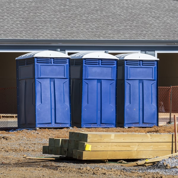 how do you ensure the portable toilets are secure and safe from vandalism during an event in Numidia